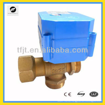 3way motorized ball valve for waterworking project,Domestic/potable water,Irrigation system
